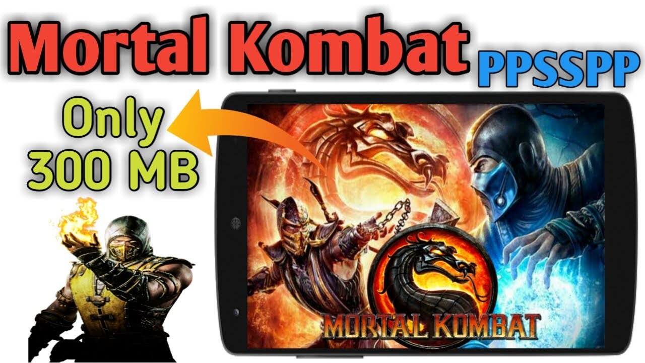 Download mortal kombat unchained ppsspp file for android